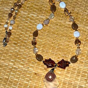 Handcrafted Sea Glass Necklace